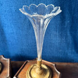 Pair of tulip-shaped flower vases – Napoléon III period