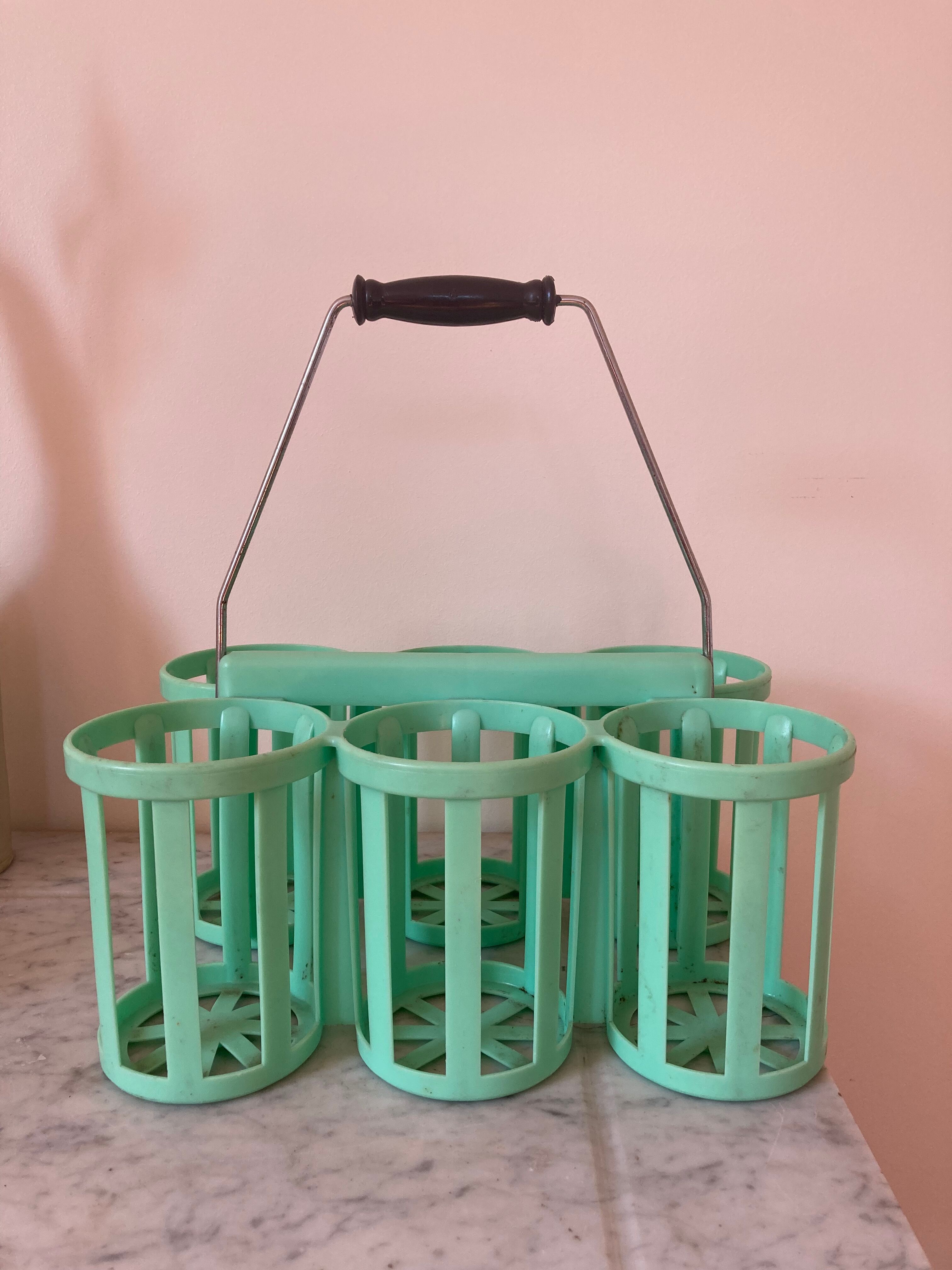 Bottle holder 1960 signed Pola