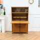 Vintage oak secretary