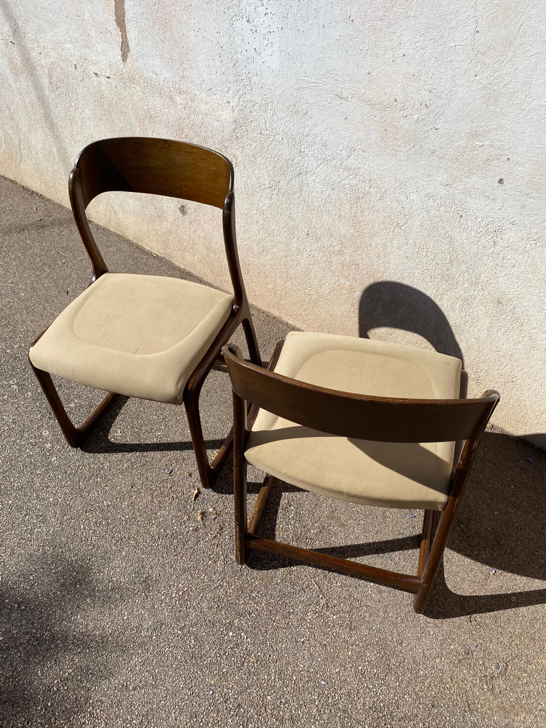 Baumann sleigh chairs