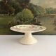 Antique compote in barbotine "Iris" Choisy le Roi