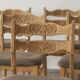Henning Kjærnulf, solid oak, dining chair (set of six)