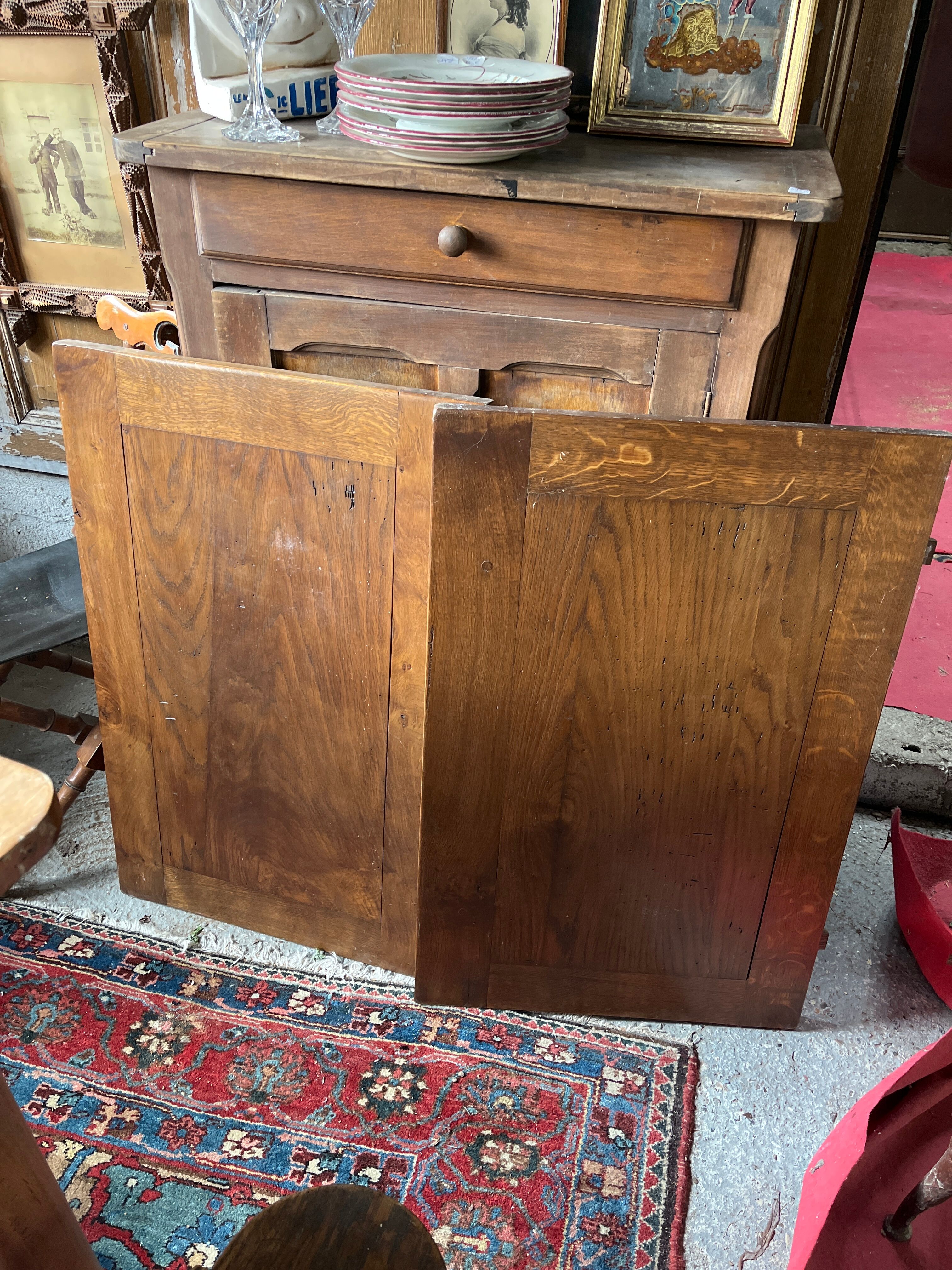 Large oak farmhouse table 3.18m
