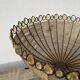 Panier tressé en perles