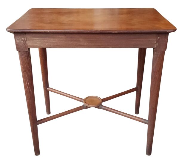 Ancien bureau table d'appoint en bois