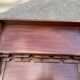 Bureau d’officier acajou style campagne anglais desk