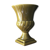 Medici style vase olive green