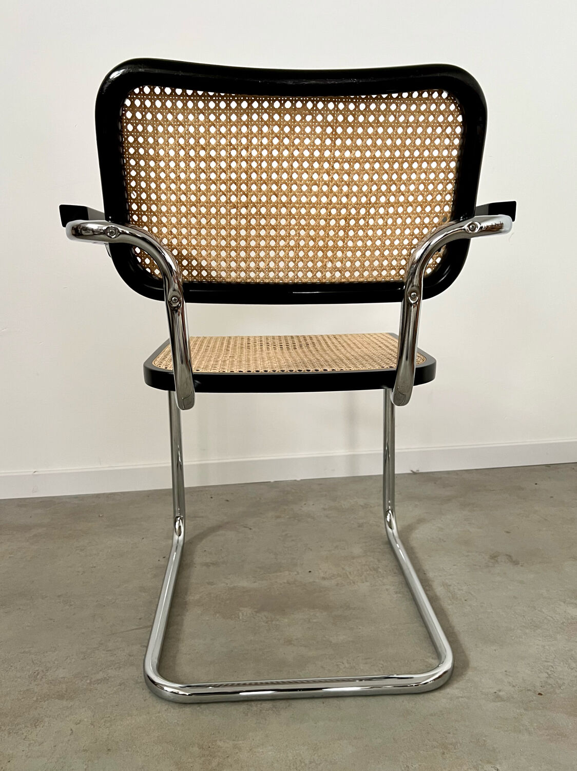 Old armchair Cesca B64 design Marcel Breuer 1970 Made in Italy