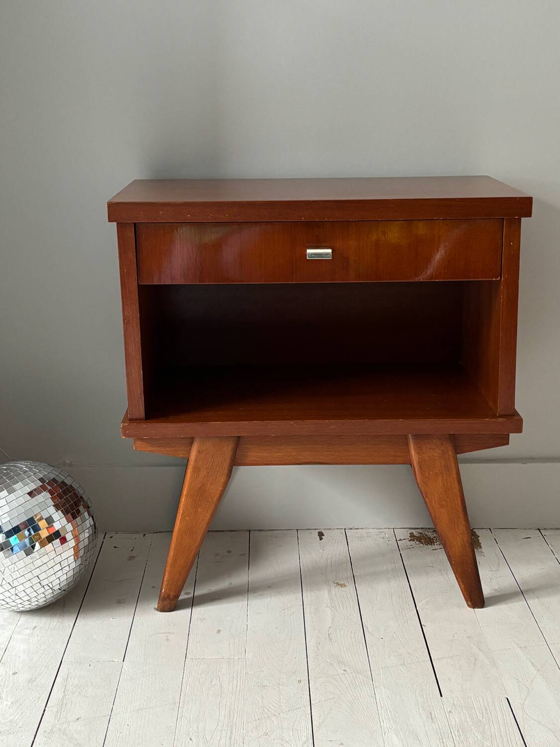Vintage 60's bedside table