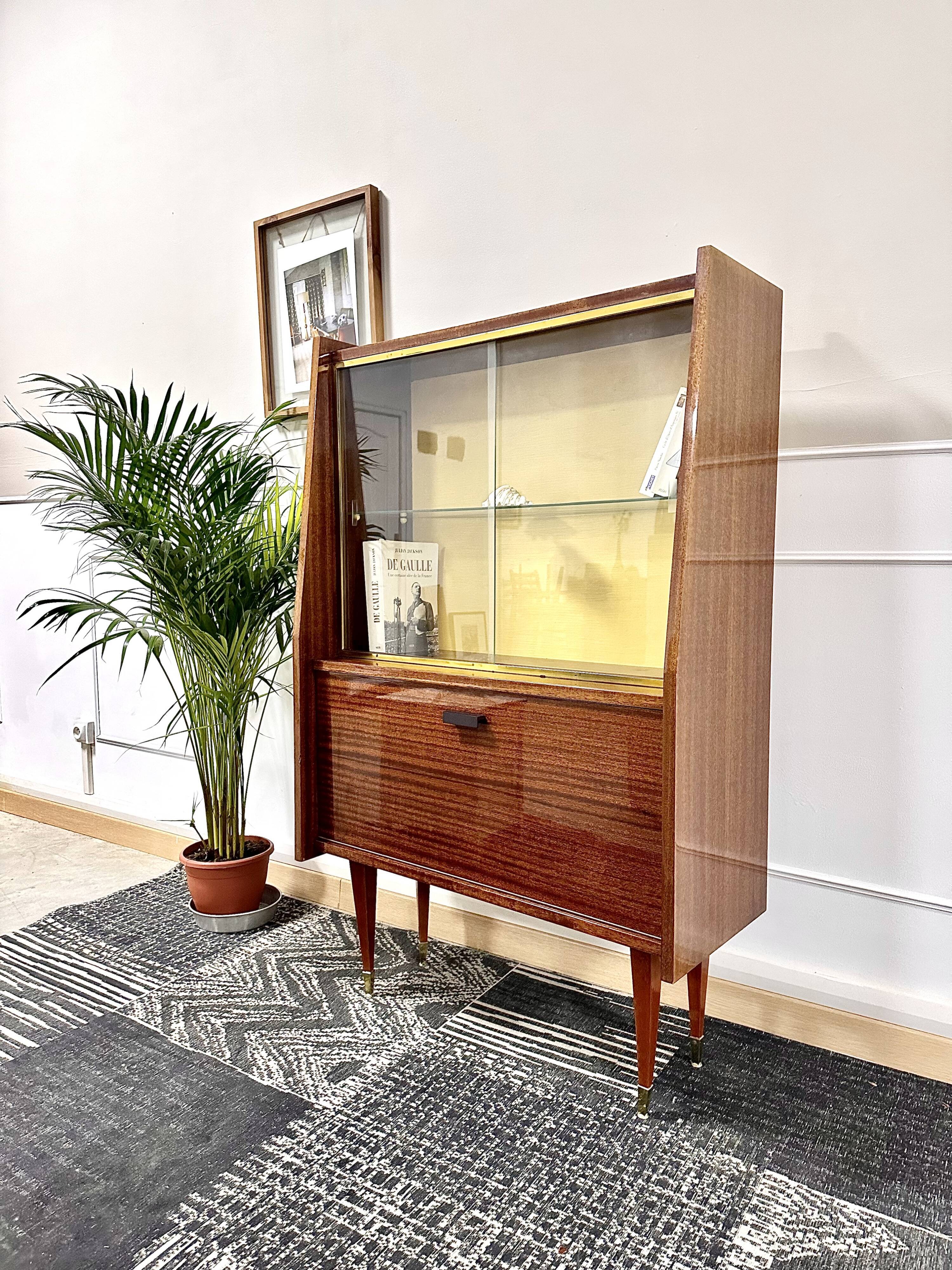 Vintage showcase, storage unit