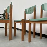 6 community chairs from the 80s