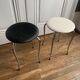 Vintage Chrome stool pair