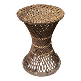 Vintage cane diabolo stool