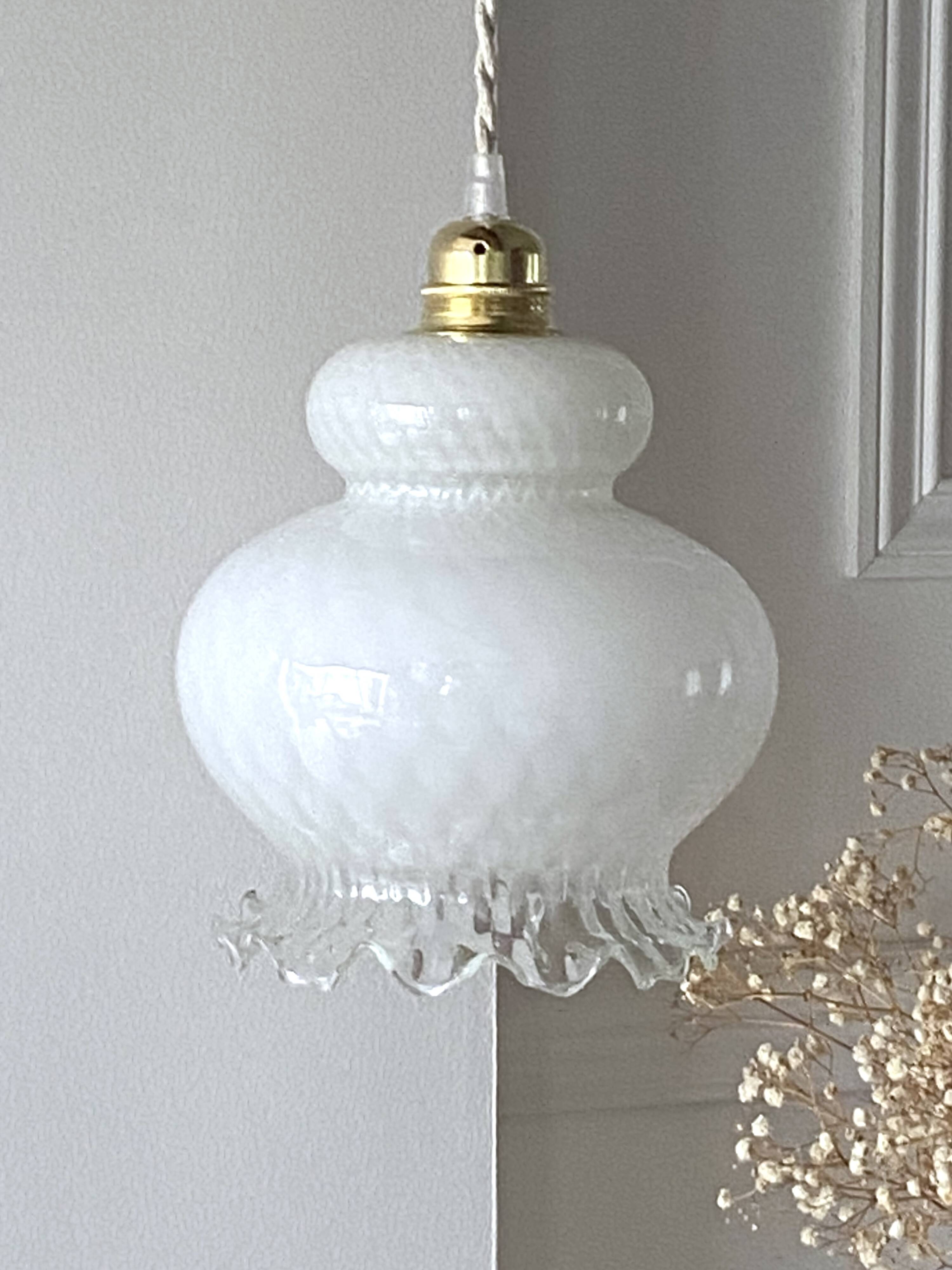 Vintage "Charlotte" shaped pendant light