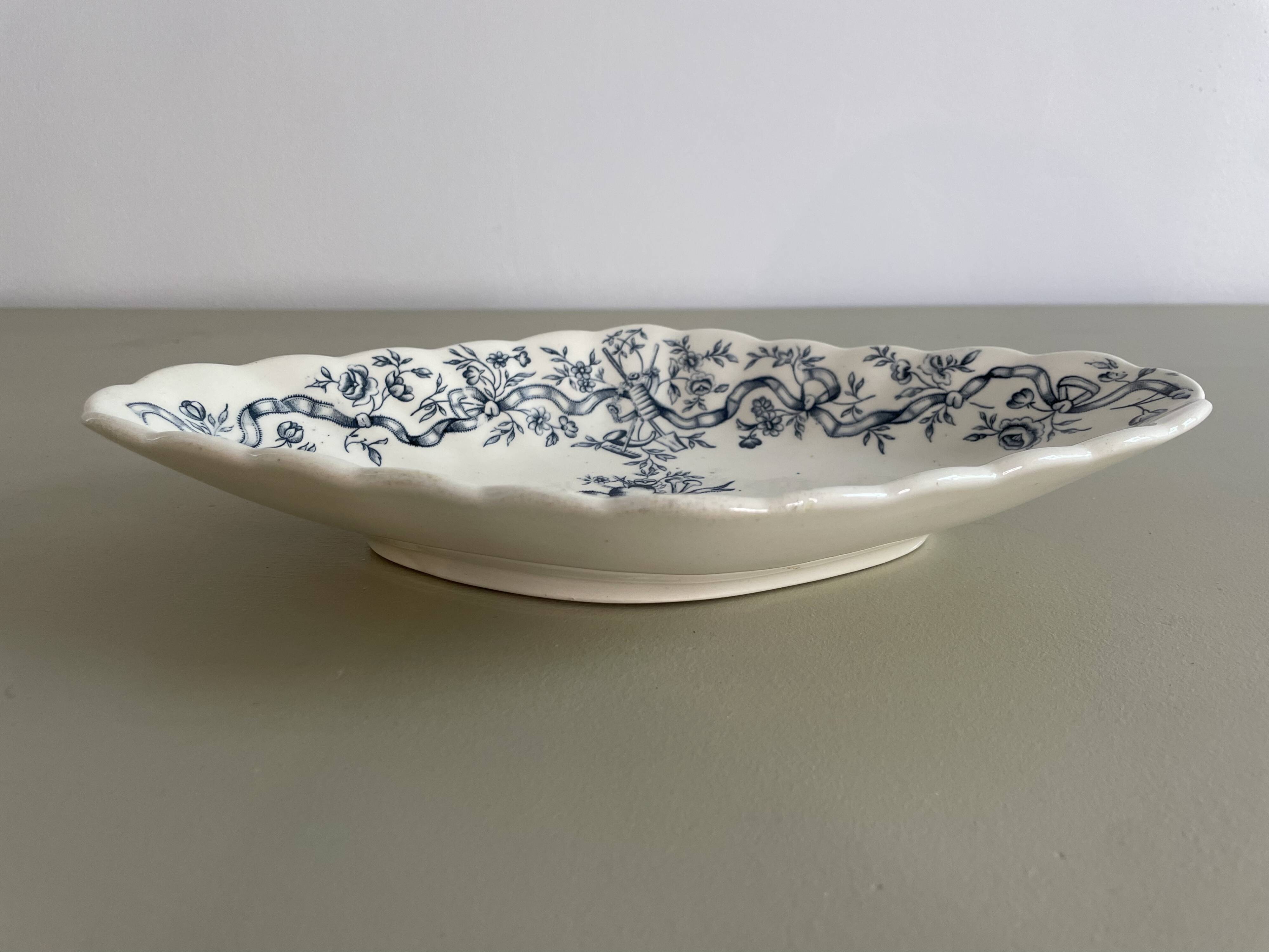 Longchamp ironstone dish Ribbon model