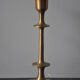 Pair of vintage Scandinavian brass candle holders