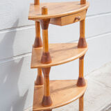 Etagère d'angle en bois