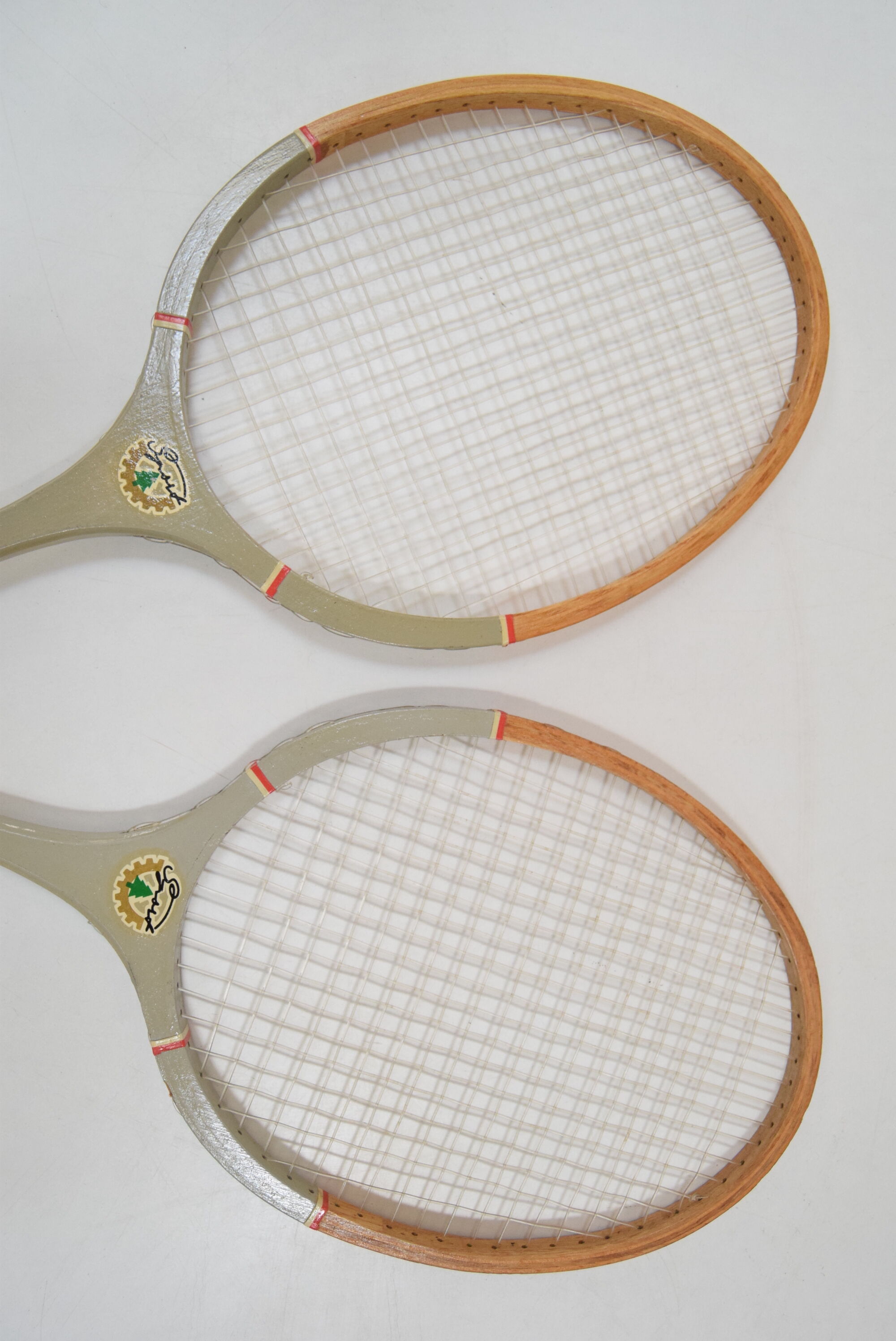 Pair of Vintage Badminton Rackets,circa 1970's.