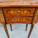 Louis XV style rosewood marquetry table