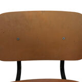 Six vintage chairs Friso Kramer Revolt by Ahrend de Cirkel