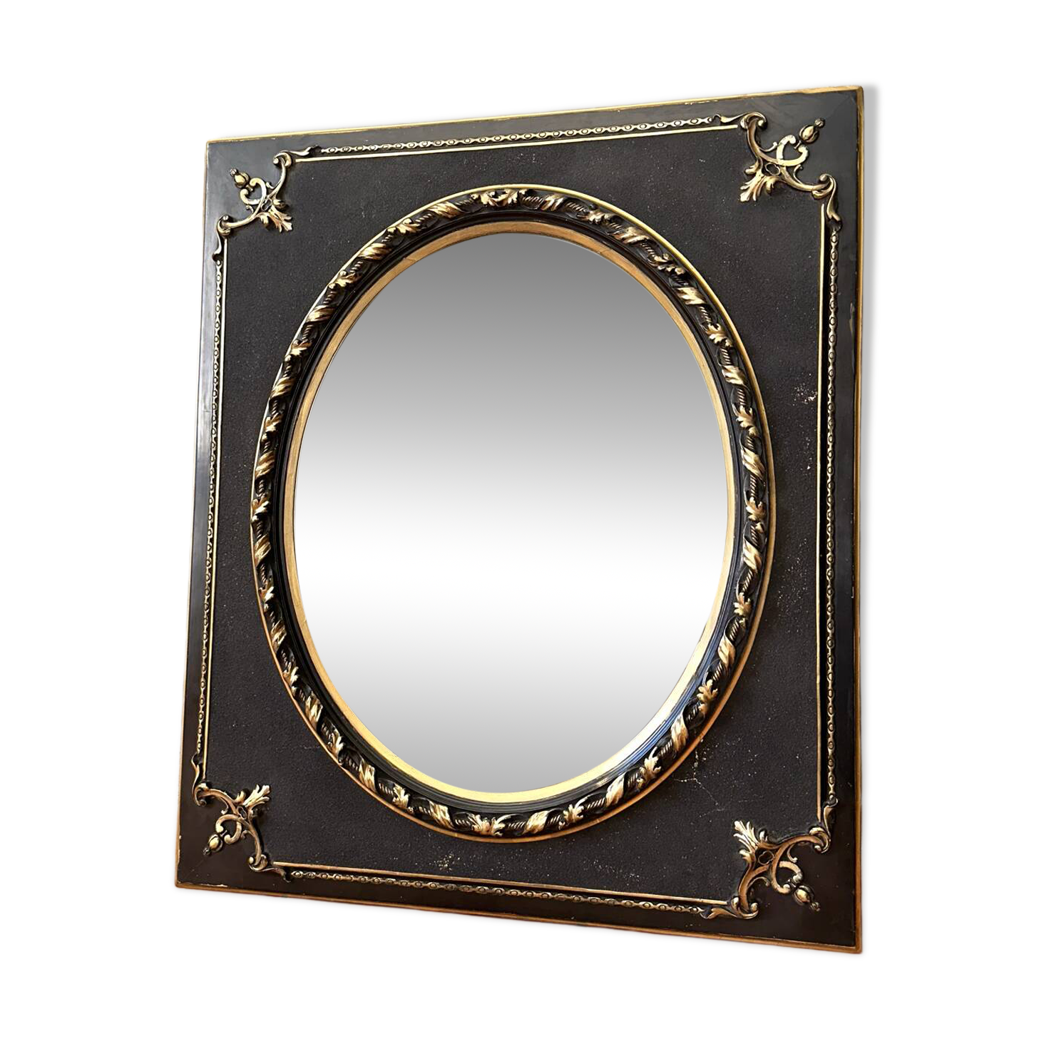 Miroir ancien Napoléon III époque XIXème
