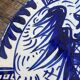 Blue bird decorative plate