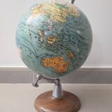 Terrestrial globe drawn by j forest edited by girard barrere & thomas