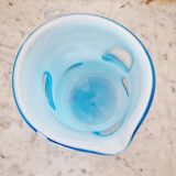 Vintage blown glass pitcher