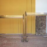 Vintage sideboard, living room furniture, nesting side tables, accent furniture.