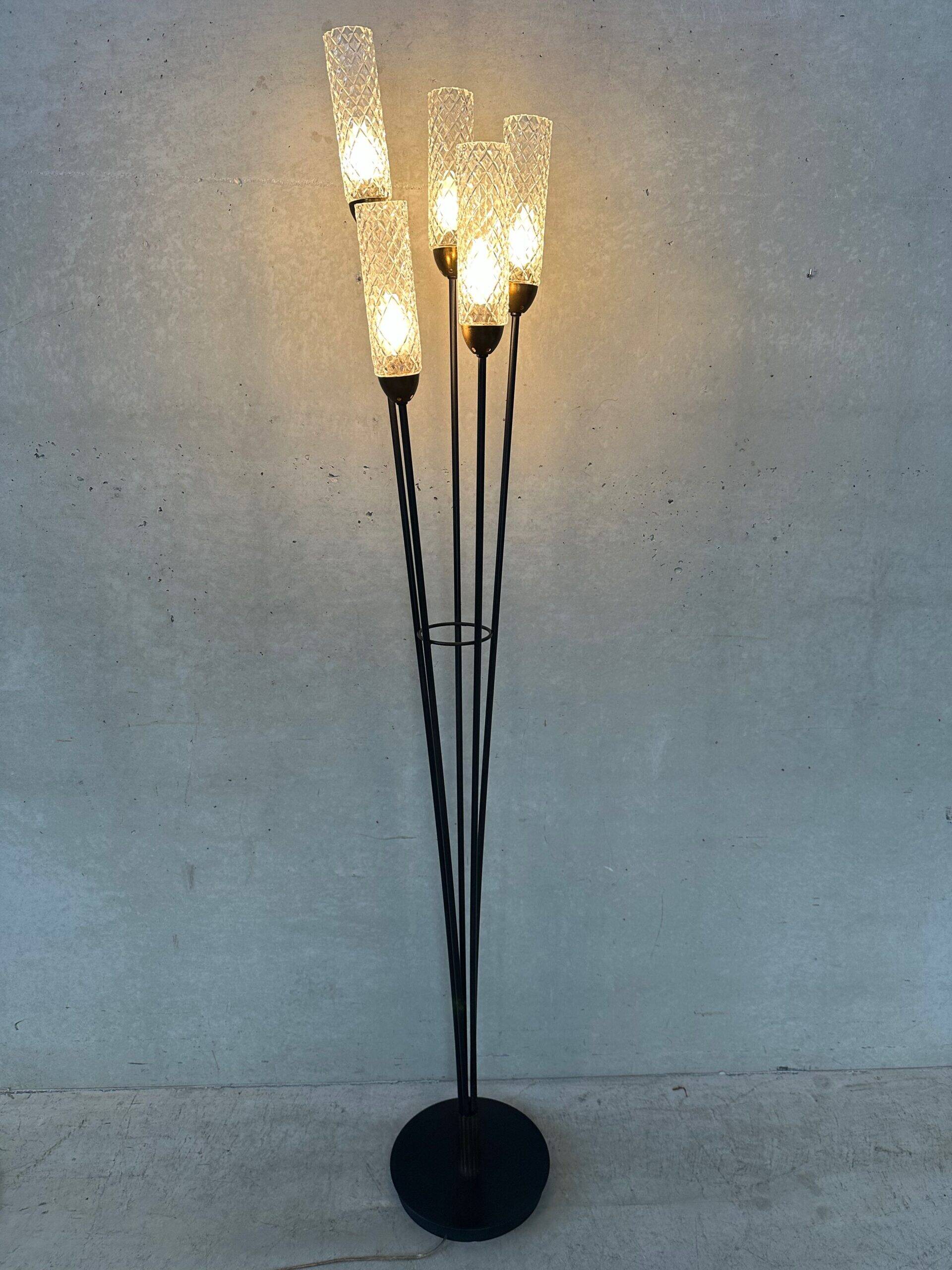 Vintage 1950s floor lamp