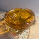 Murano ashtray year 60/70 orange