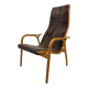 Vintage Swedish lamino armchair Yngve Ekstrom Design