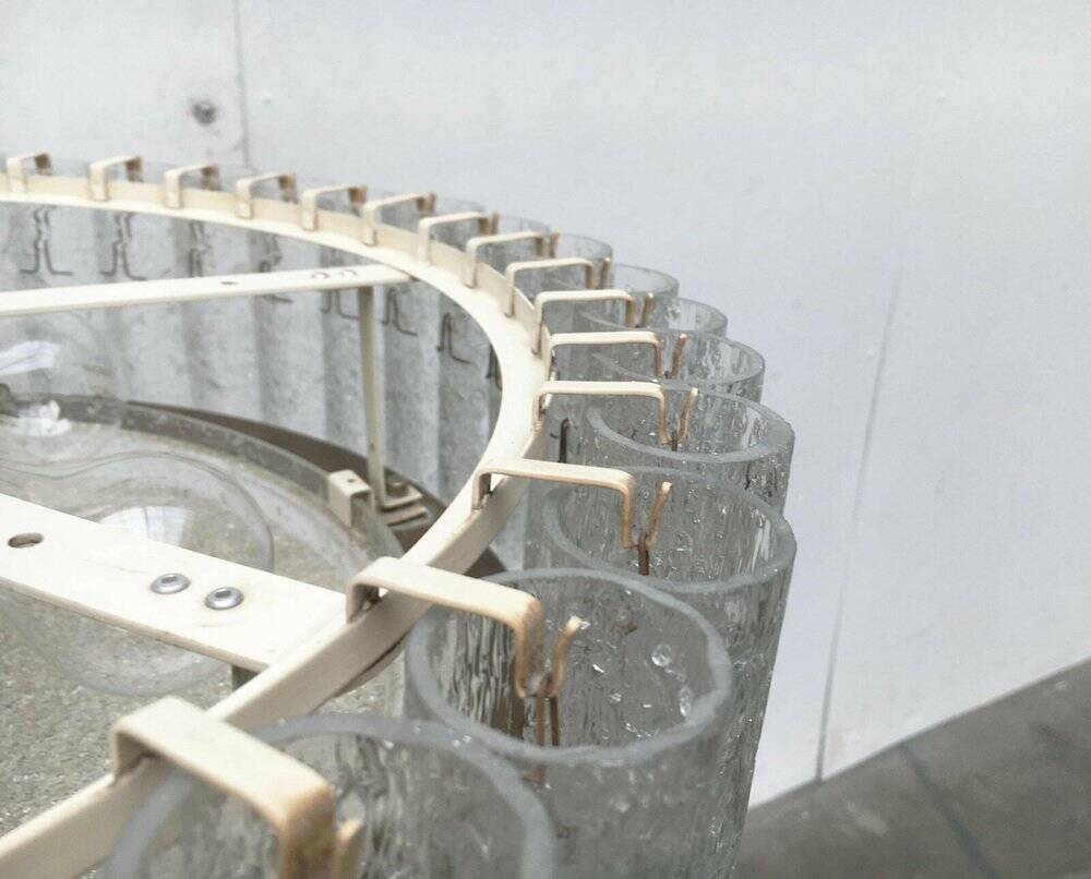 Large German chandelier from the mid-century by Doria Leuchten, 1960s.