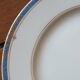 5 porcelain dessert plates from Limoges - Deshoulières and Guy Degrenne