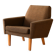 1960s armchair with original fabric
