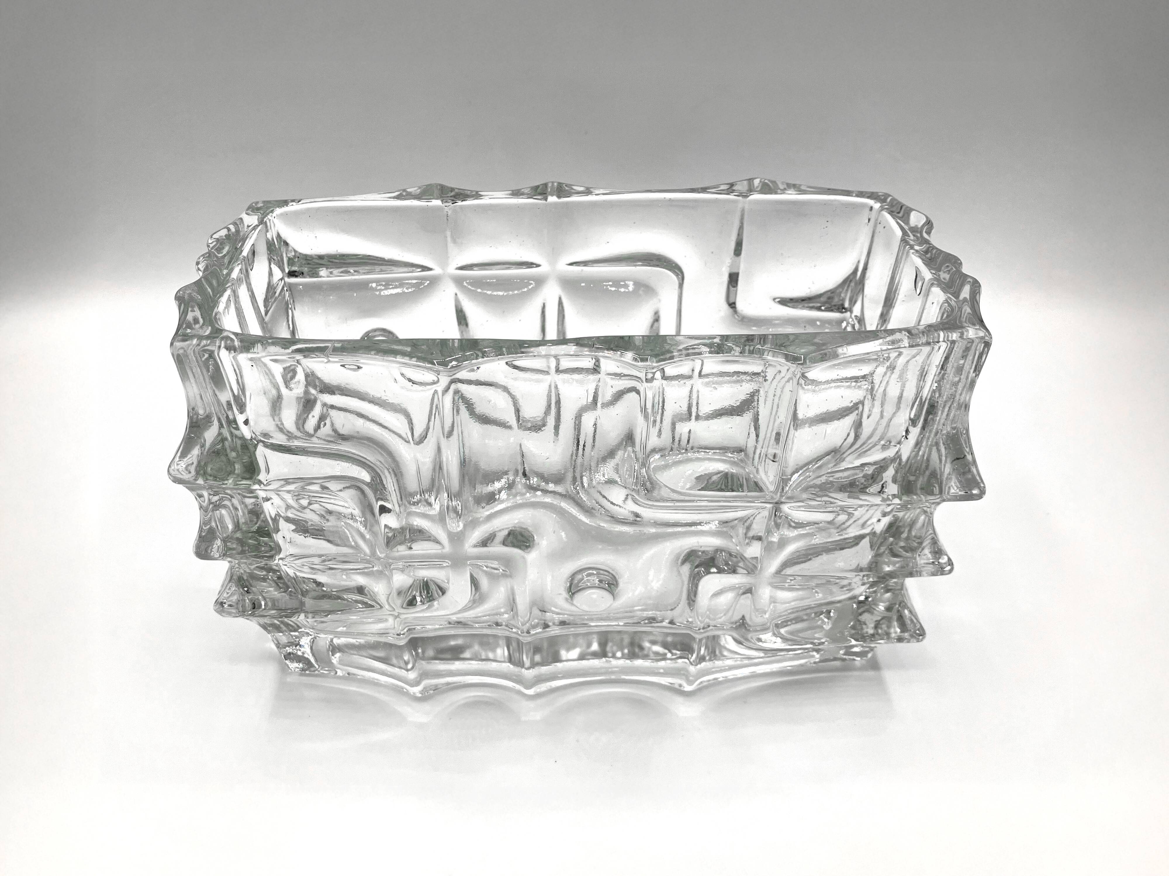 Jardiniere vase by Vladislav Urban for Rosice • Sklo Union • 1968