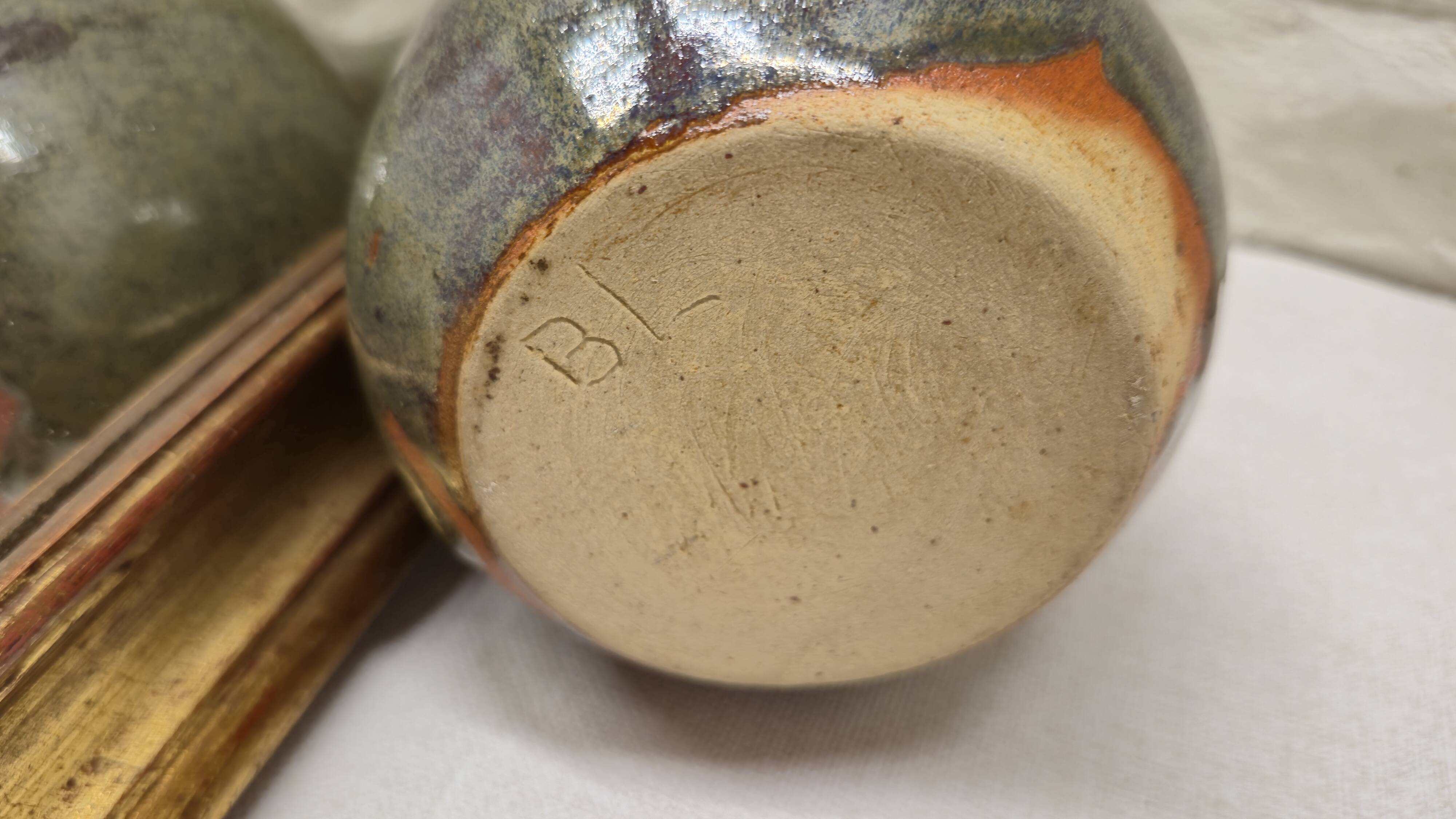 Glazed stoneware soliflore