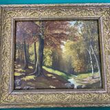 Tableau forêt