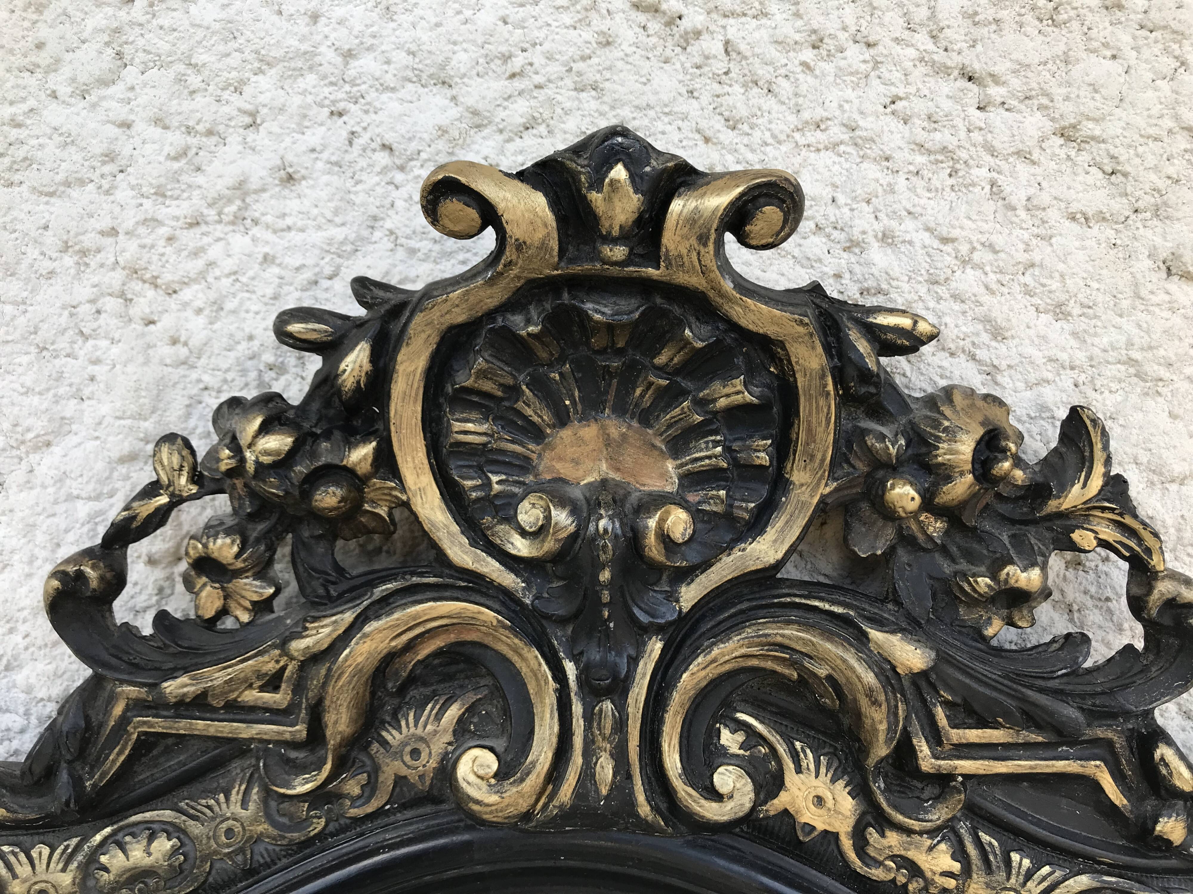 Mirror time Napoleon III 73x128cm