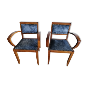 paire de fauteuils bridge