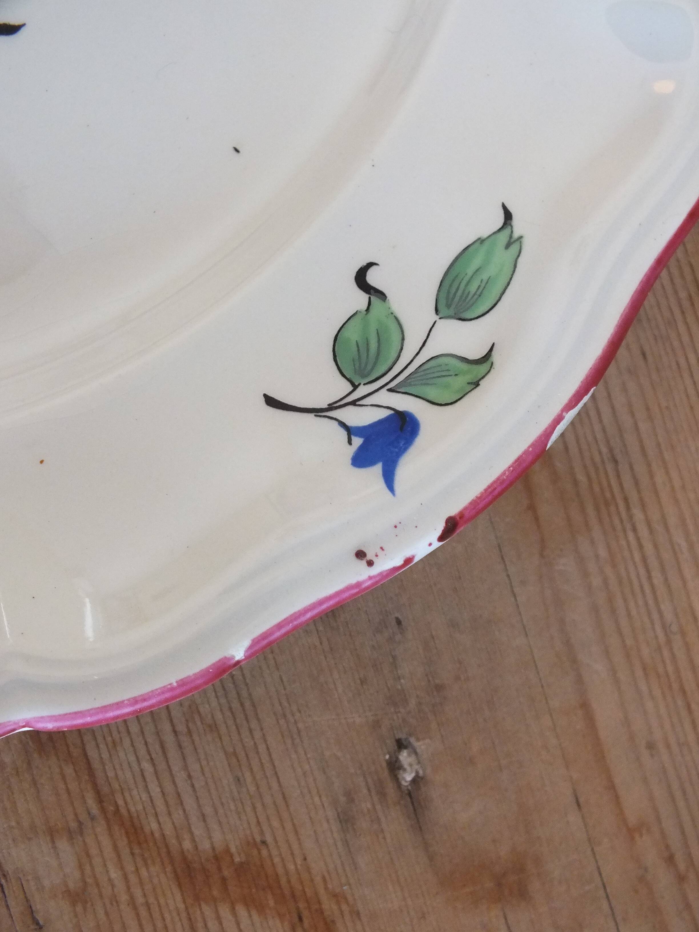 6 flat plates Lunéville KG street light model for starters