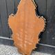 Venetian Murano Glass Mirror, Gilded with Fine Gold, Engraved Mirror, Circa 1950