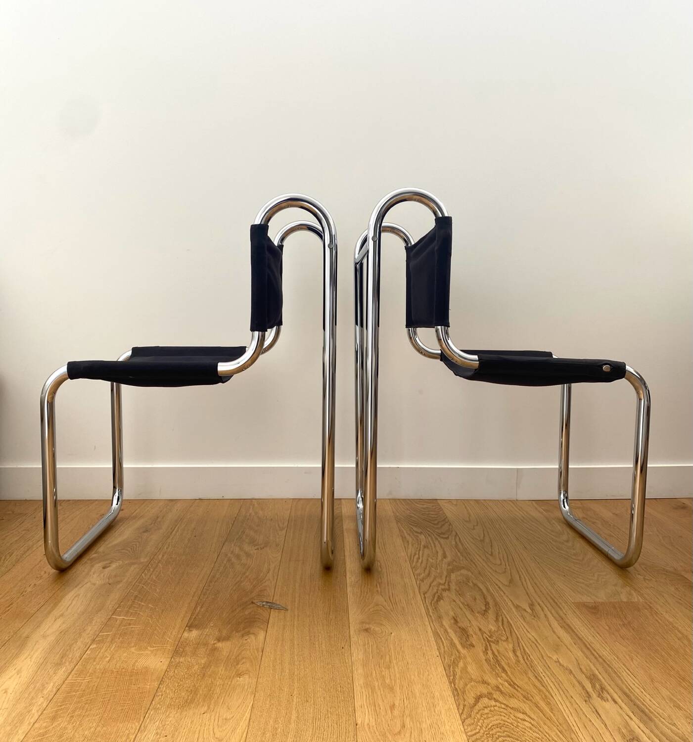 Paire de chaises Michel Hamon pour Prisunic