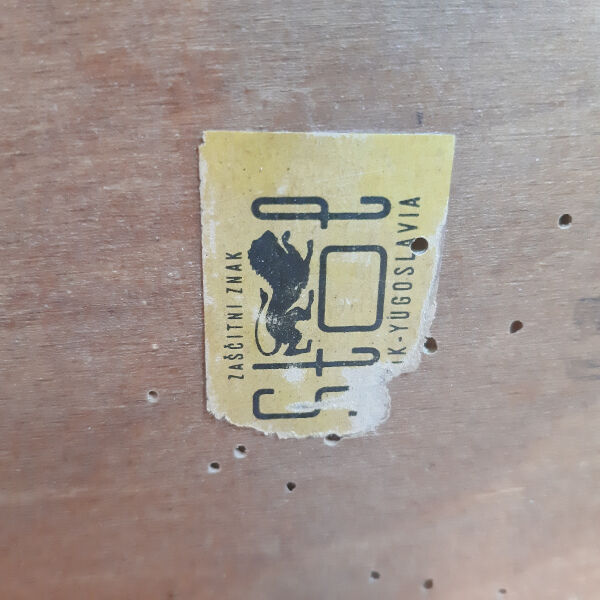Rocking chair Stol estampillé