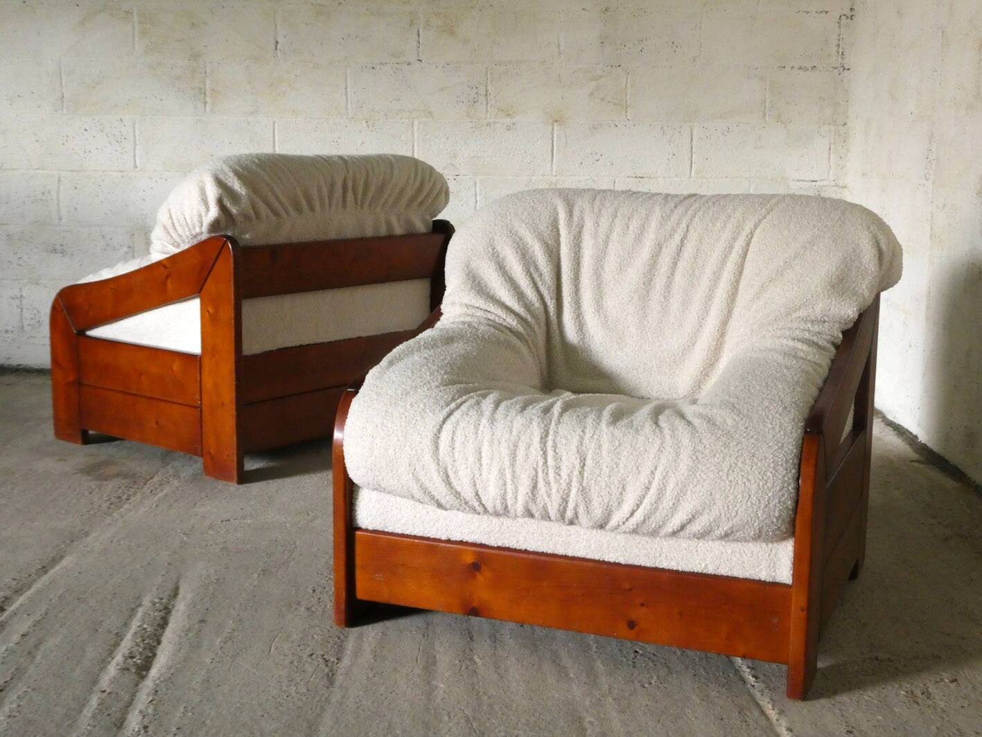 paire de fauteuils, 1970