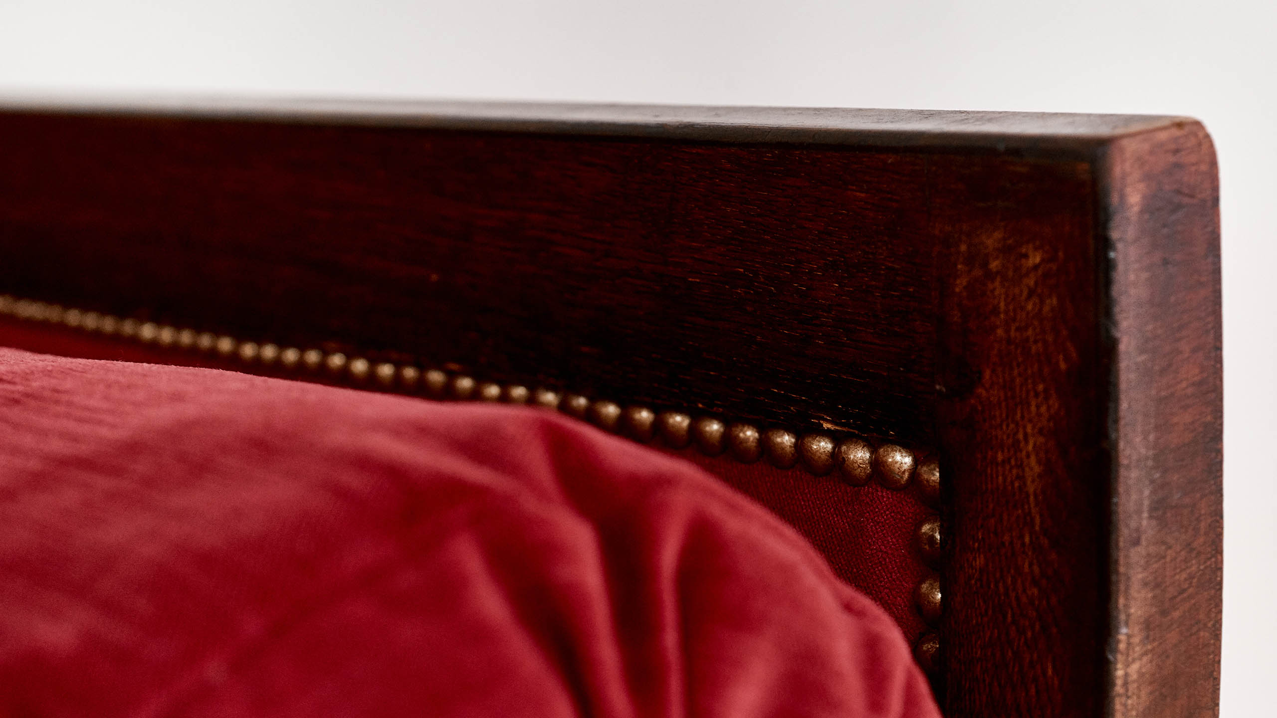 Gondole Art Deco period bench, France 1930