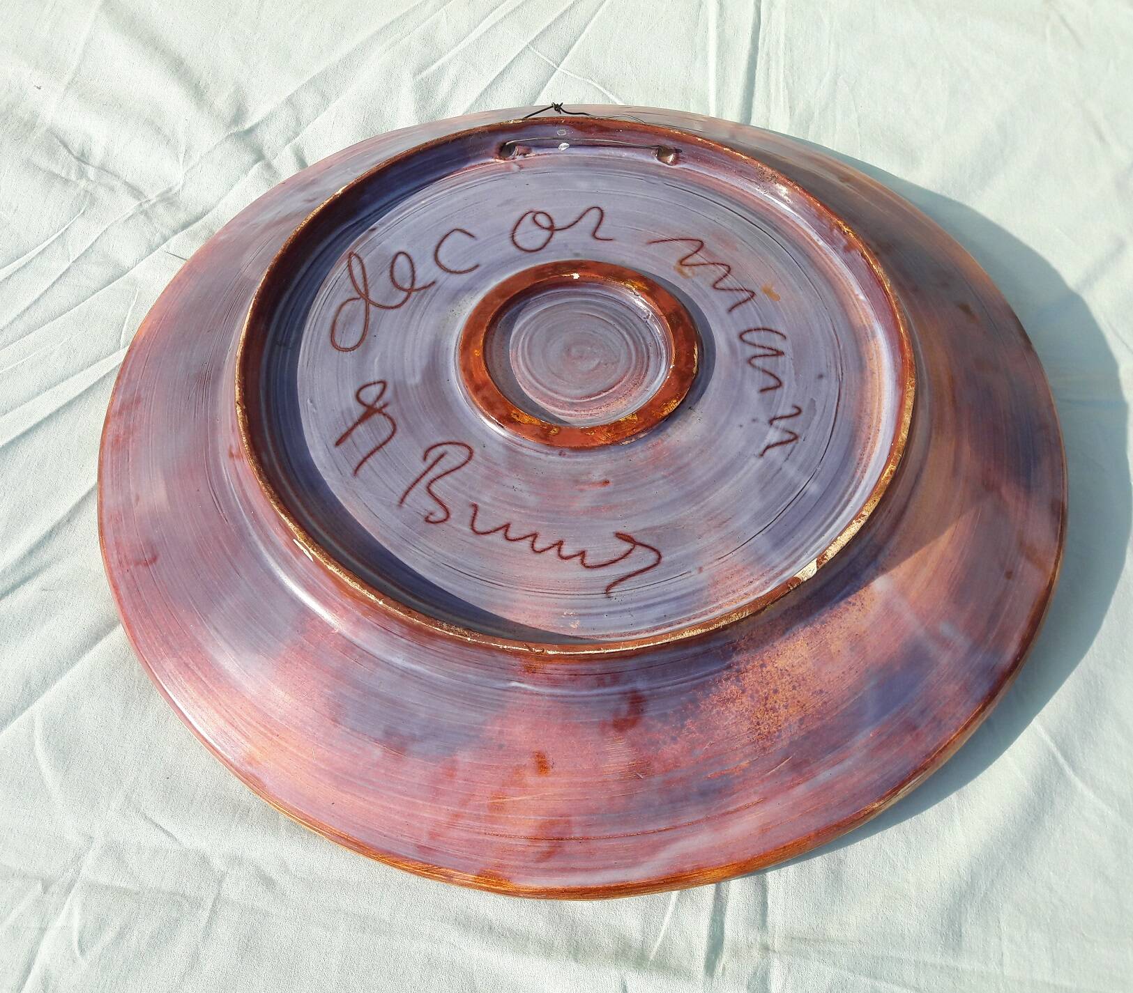 Large Vallauris dish