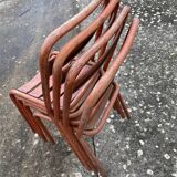 Set of 4 tolix T1 chairs