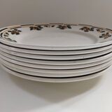 8 Badonviller “Modern” plates