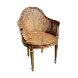 Walnut chair - Louis XVI style canage
